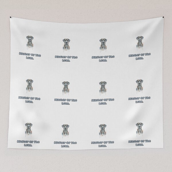 Item preview, Master Of The Lean Great Dane Dog Funny Owner designed and sold by NatureUnleashed.