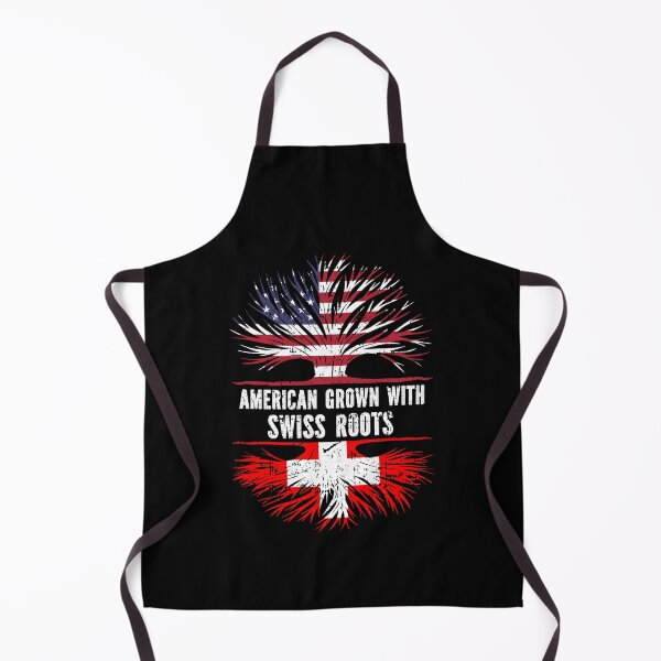 Artikelvorschau, Amerikanisch gewachsen mit Schweizer Wurzeln USA-Flagge entworfen und verkauft von CosmoKitsch.
