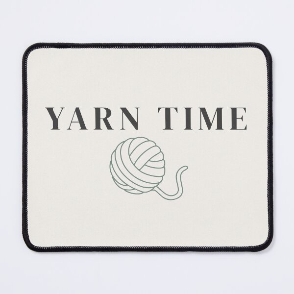 Item preview, Yarn Time - Cosy Crochet & Knitting Text Design designed and sold by SipAndStitchCo.