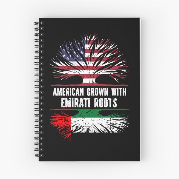 Item preview, American Grown with Emirati Roots USA Flag designed and sold by CosmoKitsch.