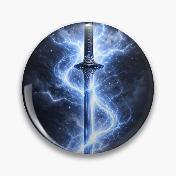 Item preview, Thunder Katana  - Spirit Weapons Series designed and sold by RAW-LINE.