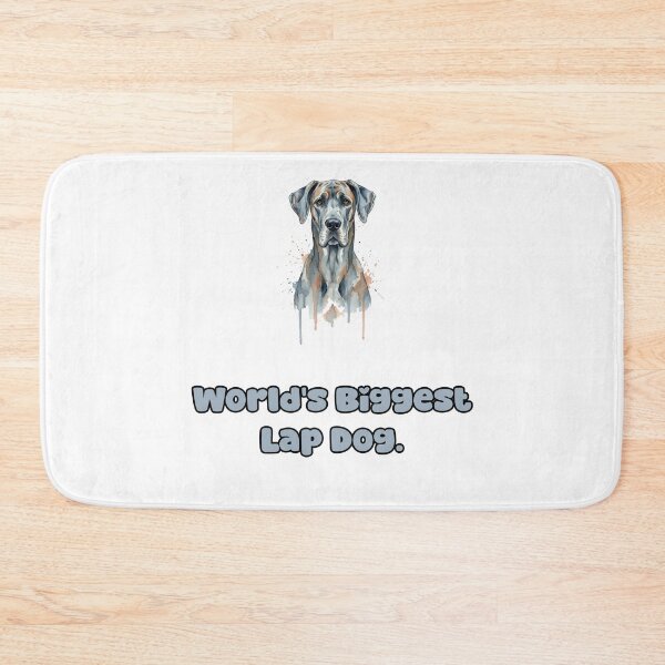 Item preview, World's Biggest Lap Dog Great Dane Humor Affection designed and sold by NatureUnleashed.