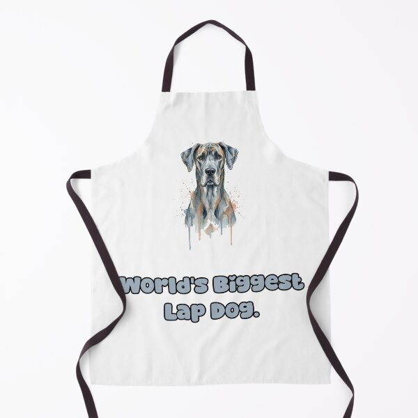 Item preview, World's Biggest Lap Dog Great Dane Humor Affection designed and sold by NatureUnleashed.