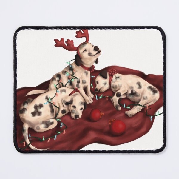 Item preview, Holiday Dalmatians designed and sold by noodaliesaloon.