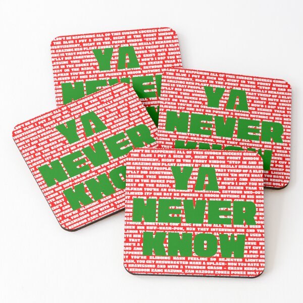 Item preview, Little shop of horrors Lyrics designed and sold by broadwaygirl142.