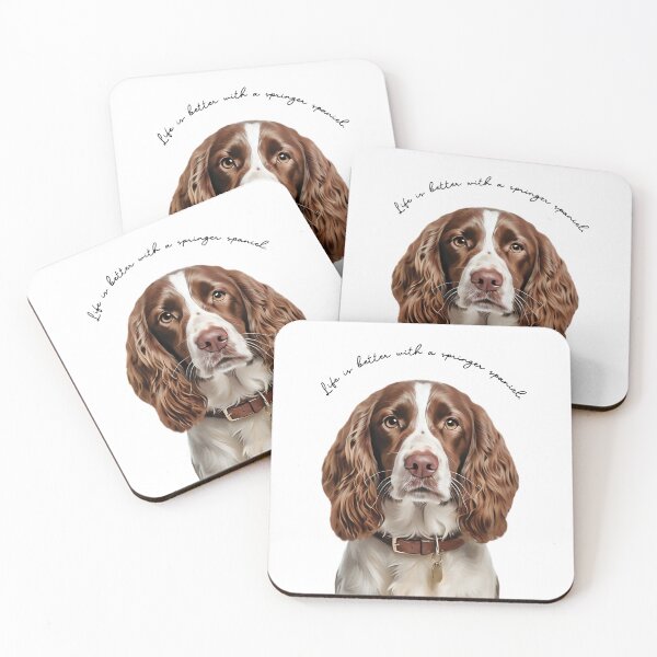 Item preview, Life is Better with a Springer Spaniel designed and sold by The Artful Paw.
