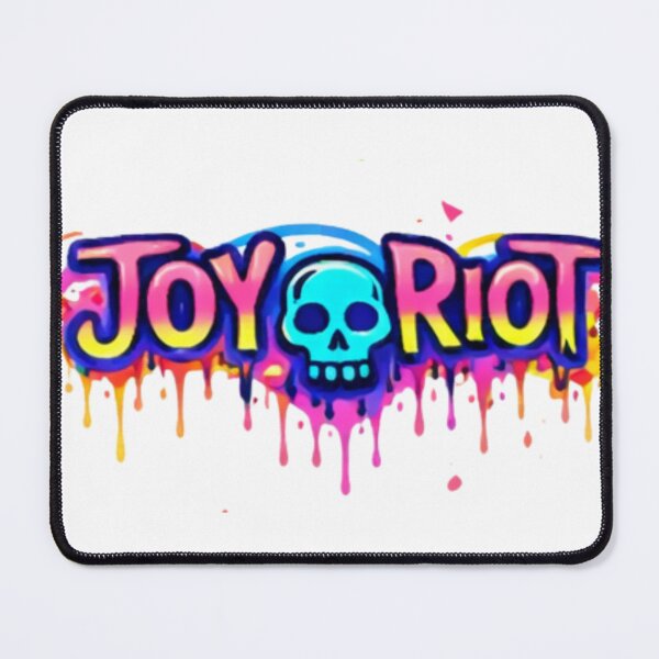Item preview, Joy Riot – Cute Edgy Drip Skull Kawaii Design designed and sold by bloomandbeads.eu.