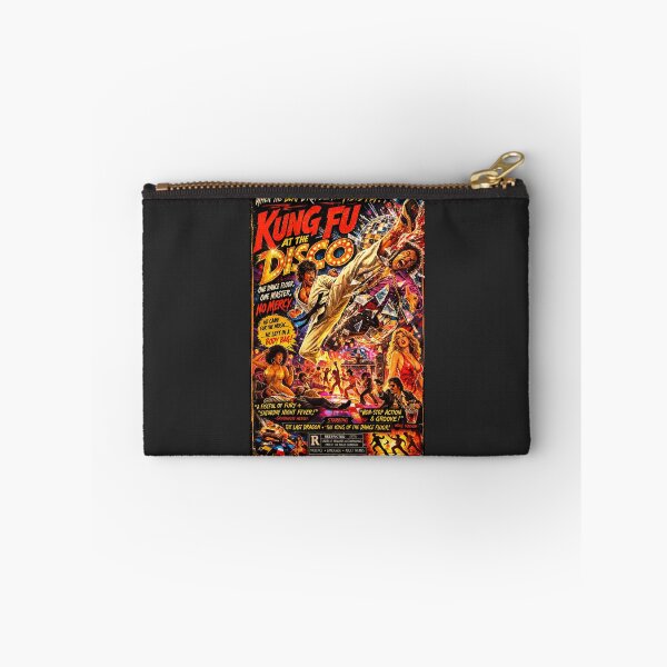 Item preview, When the Beat Drops the Fists Fly Retro Kung Fu Disco Movie Poster designed and sold by GhostDawgs.