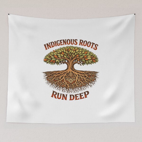 Item preview, Indigenous Roots Run Deep Tree Design designed and sold by Dresut.