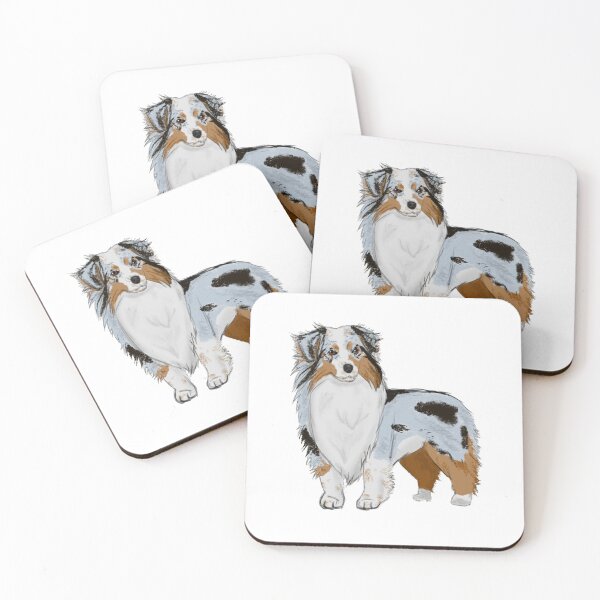 Item preview, Australian Shepherd designed and sold by HappyLabrador.