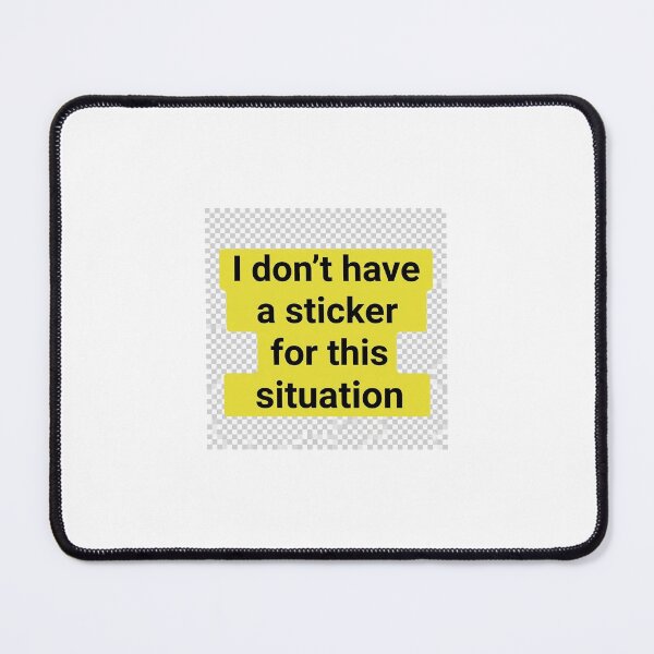 Item preview, Missing Sticker Message Art designed and sold by KevBosk.