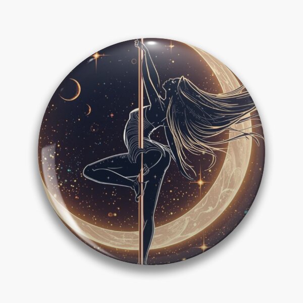 Artikelvorschau, Moonlight Dance – Pole Dance Design entworfen und verkauft von Stellar Motion by Kornelia.