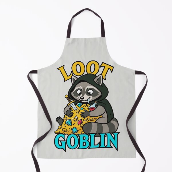 Item preview, Loot Goblin - Funny RPG Raccoon Rogue designed and sold by DigitalGlade.