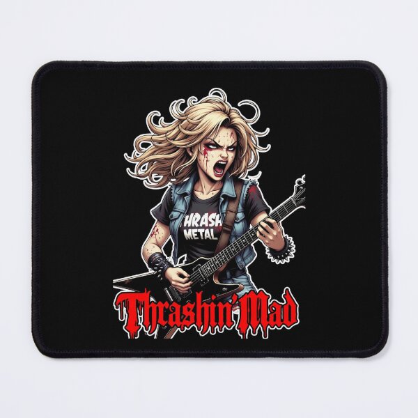 Item preview, Thrashin' Mad Girl 3 designed and sold by ShirtsOfDeath.