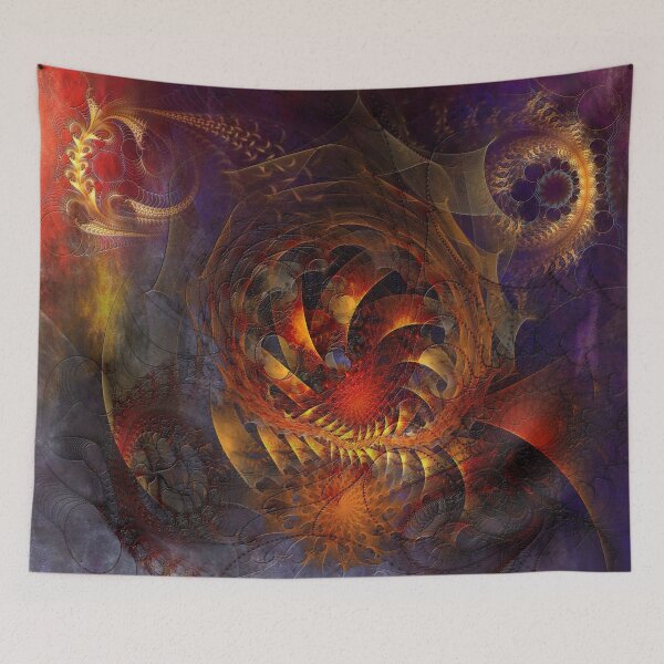 Item preview, Fiery Motion Abstract - Spontaneous (Rectangular Version) designed and sold by studiobprints.