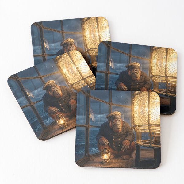 Item preview, Orangutan Lighthouse Keeper Does a Bang-Up Job designed and sold by Tridentulus.