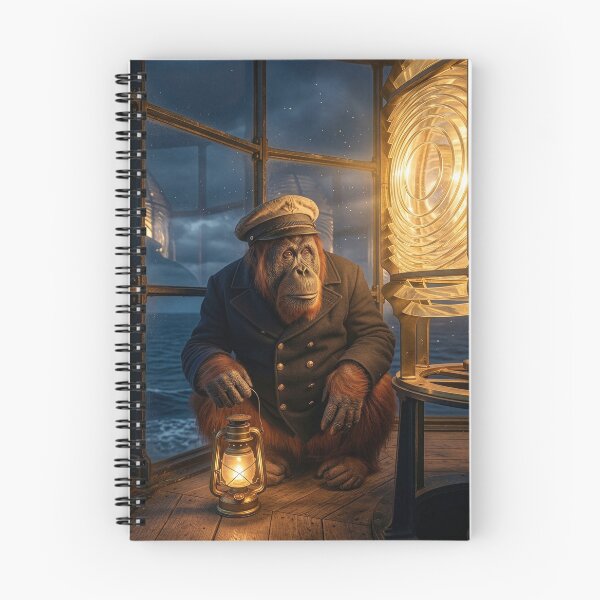 Item preview, Orangutan Lighthouse Keeper Does a Bang-Up Job designed and sold by Tridentulus.