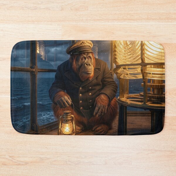 Item preview, Orangutan Lighthouse Keeper Does a Bang-Up Job designed and sold by Tridentulus.