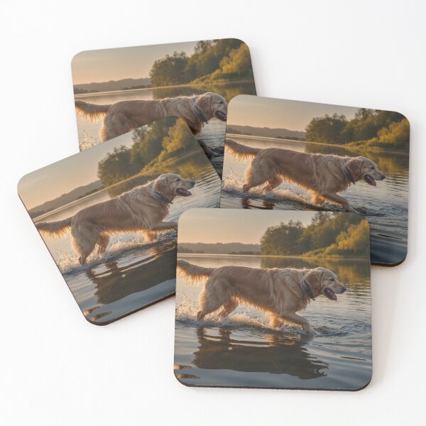 Item preview, Golden Retriever by the Lakeshore designed and sold by adill72.