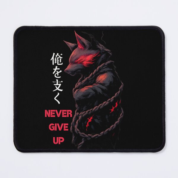 Item preview, Never Give Up Anime Furry GYM designed and sold by NK Design Lab.