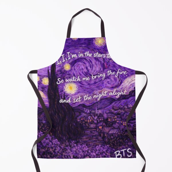 Item preview, Starry Night BTS designed and sold by MuggiesUSA.