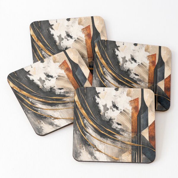 Item preview, Gilded Motion: Geometry in Flux designed and sold by WittyUnknown.