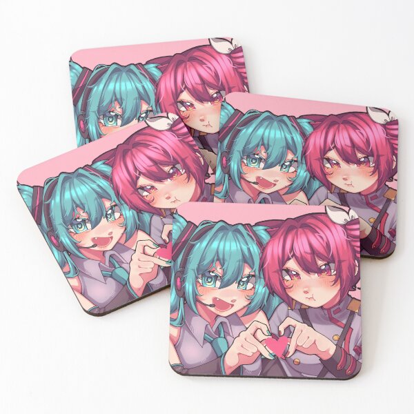 Item preview, Teto x Miku designed and sold by MaruKunArt.