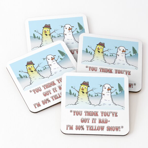 Item preview, That yellow sNOw joke! designed and sold by RKD-Creative.