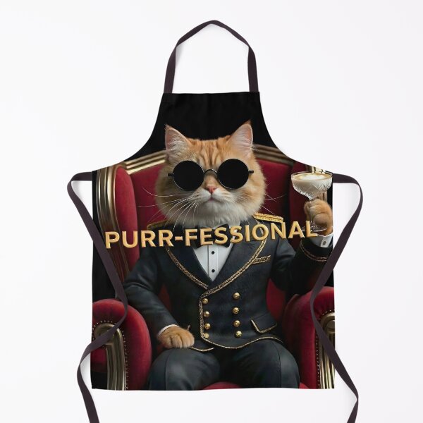 Item preview, The Purr-fessional CEO: Luxury Persian Boss Cat in Tuxedo & Sunglasses designed and sold by ArtivioShop.