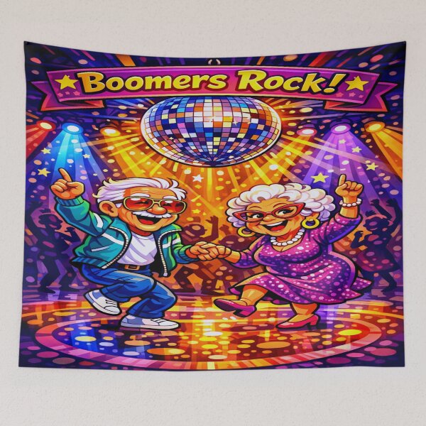 Item preview, Boomers Rock! Retro Disco Dance Party designed and sold by daweave77.