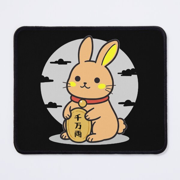 Item preview, Lucky Fortune Rabbit Orange designed and sold by UsagiPrint.