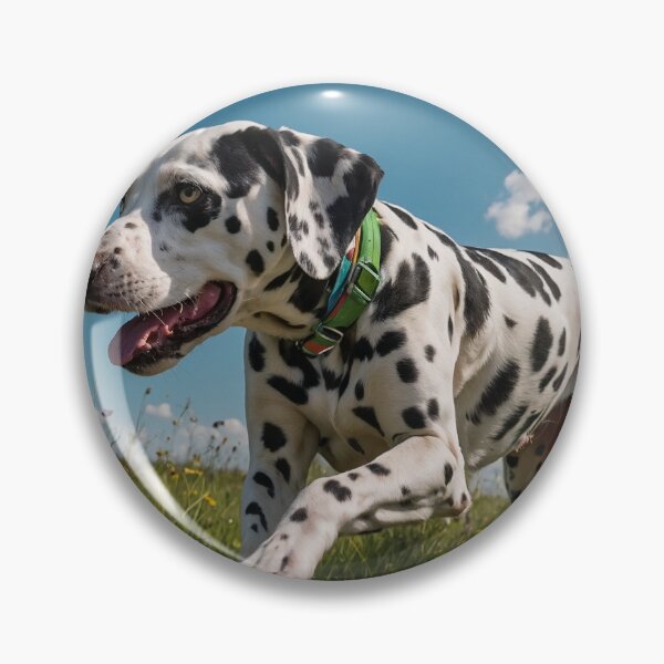 Item preview, Dalmatian Sprinting Through Spring Field  designed and sold by adill72.