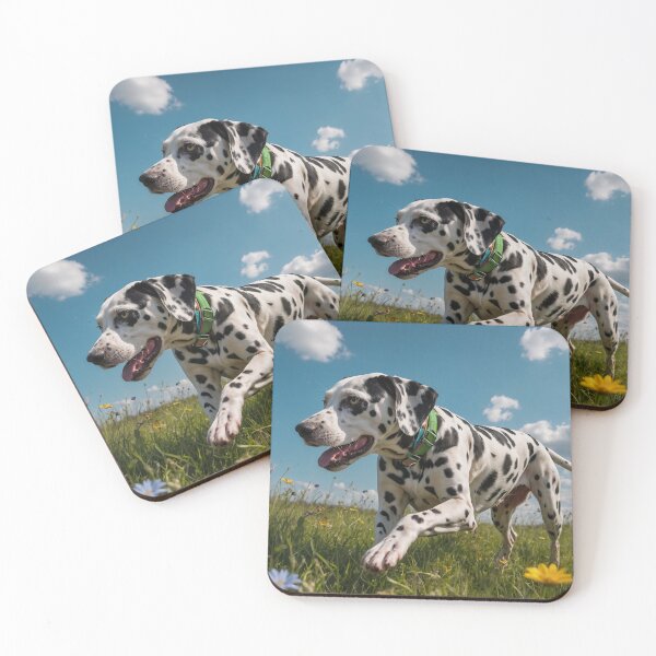 Item preview, Dalmatian Sprinting Through Spring Field  designed and sold by adill72.