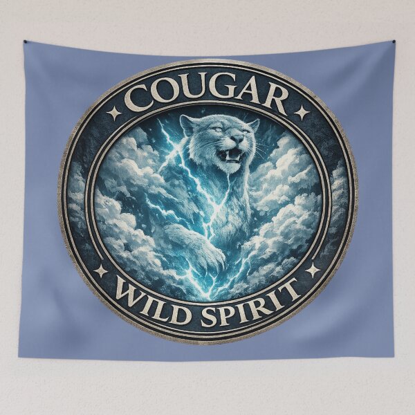 Item preview, Mystical Fantasy Cougar Magical Creature Design designed and sold by ZbigiStudio.