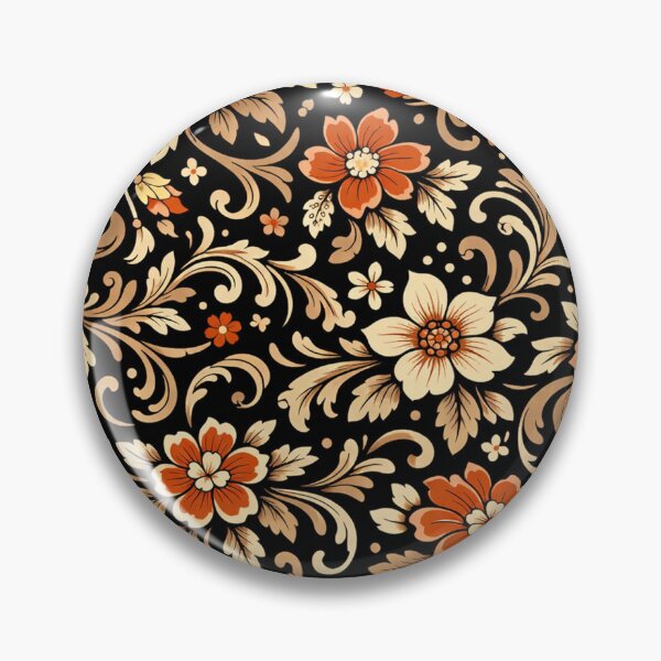 Item preview, Western Floral Pattern designed and sold by Browning-Design.