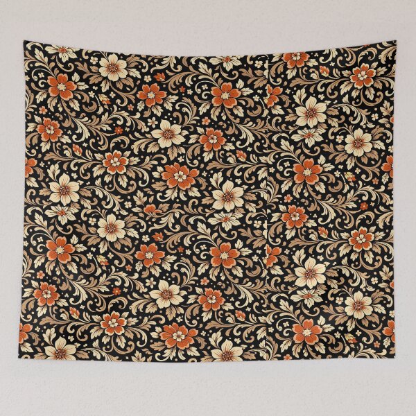 Item preview, Western Floral Pattern designed and sold by Browning-Design.