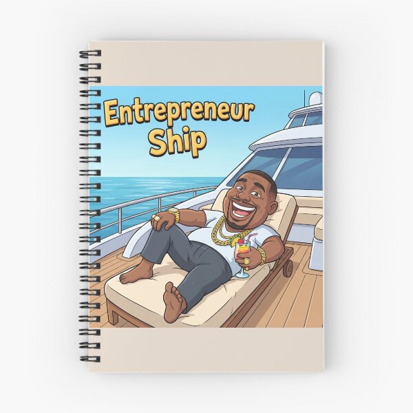 Item preview, Entrepreneur Ship – Luxury Entrepreneur Lifestyle Yacht Success Design designed and sold by WordPlayStudio.