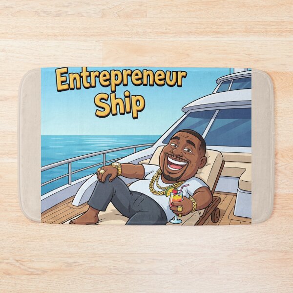 Item preview, Entrepreneur Ship – Luxury Entrepreneur Lifestyle Yacht Success Design designed and sold by WordPlayStudio.