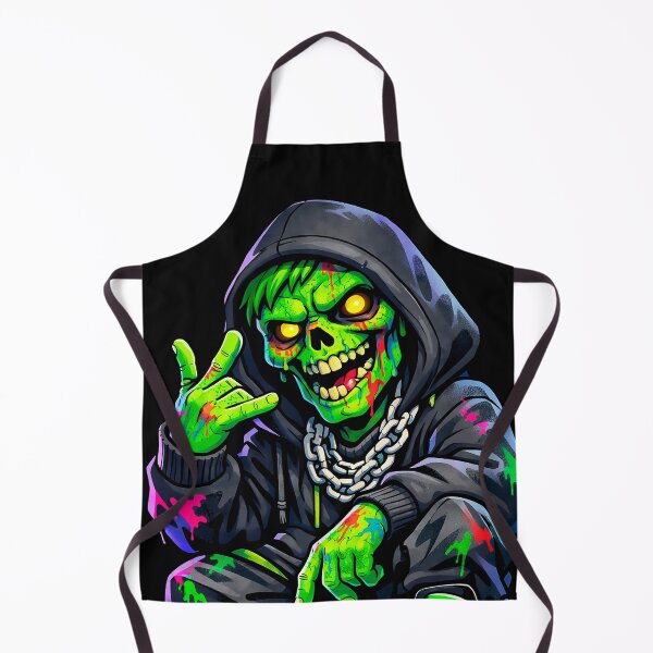 Item preview, Zombie with urban style and chains designed and sold by Imprearte.