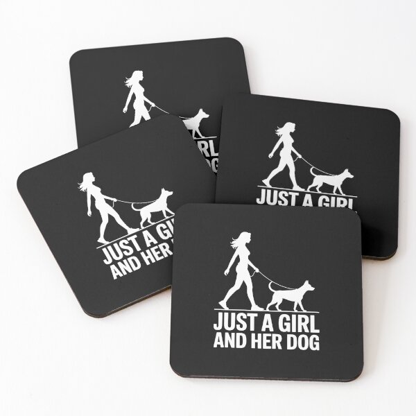 Item preview, Just a Girl and Her Dog designed and sold by jkrphoto.