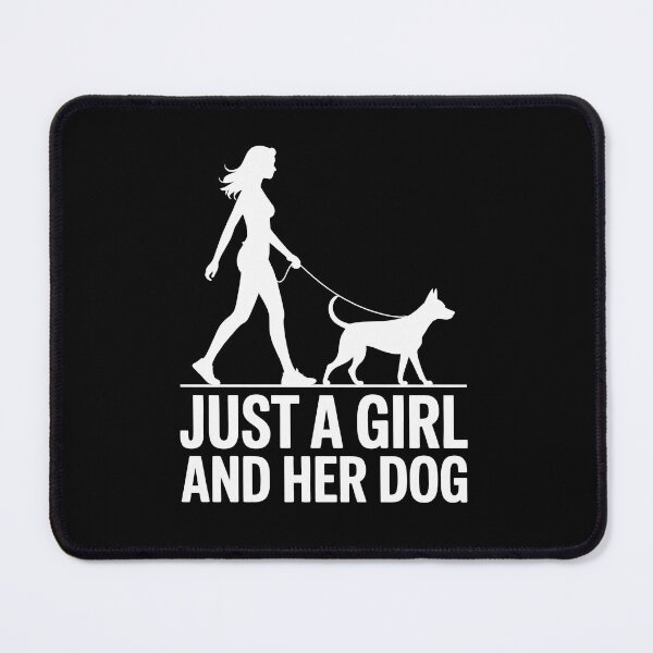 Item preview, Just a Girl and Her Dog designed and sold by jkrphoto.