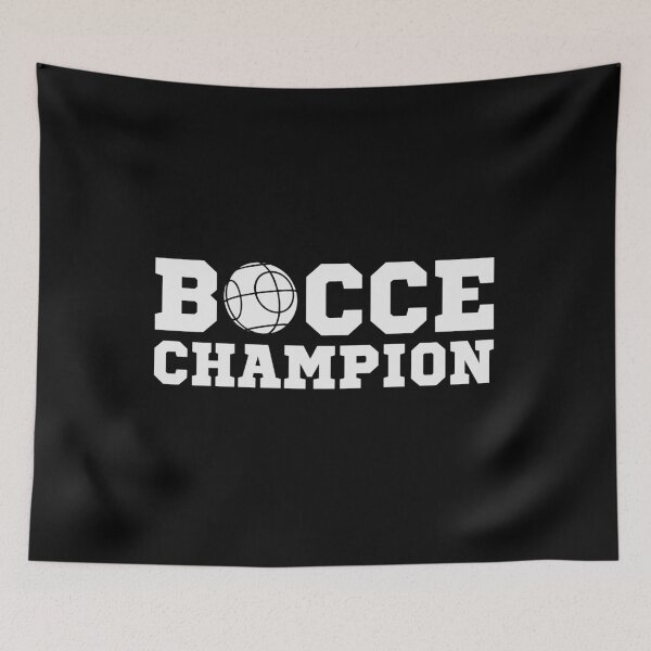 Item preview, Bocce Champion white text designed and sold by EmeraldeaArt.