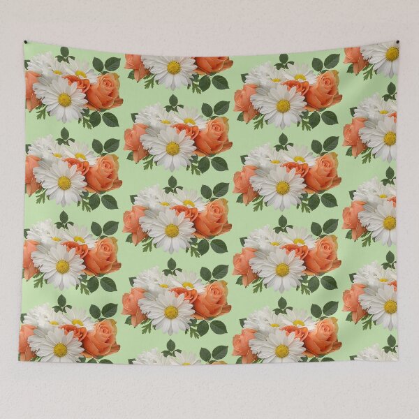 Item preview, Daisies and Roses designed and sold by Susan Savad.