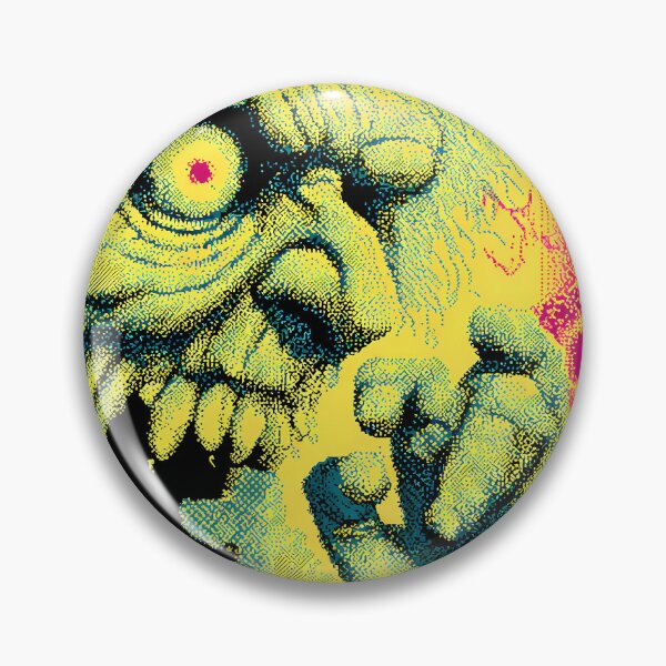 Item preview, Monster Retro Pixel Art 8Bit Illustration Aesthetic Landscapes  designed and sold by ART ATTACK ZONE.