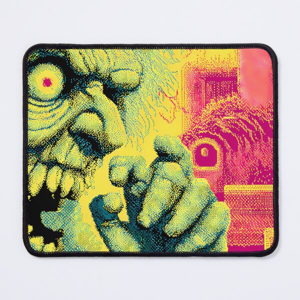 Item preview, Monster Retro Pixel Art 8Bit Illustration Aesthetic Landscapes designed and sold by ART ATTACK ZONE.