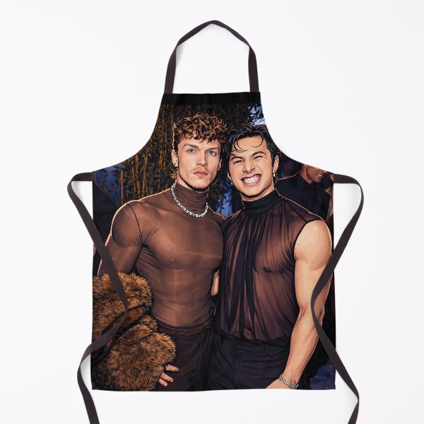Item preview, Hudson Williams and Connor Storrie from heated rivalry (fan art) designed and sold by PopCultureAndStuff.