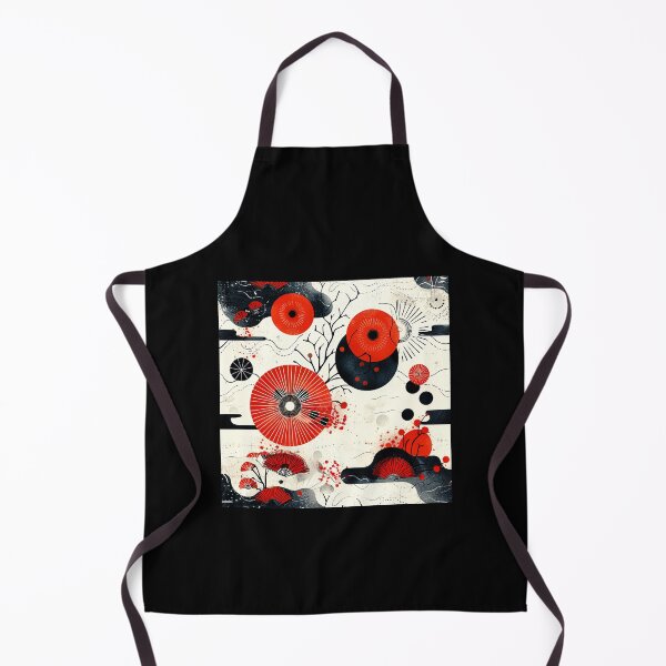 Item preview, Asian Style Red, Black, and White Contemporary Abstract  designed and sold by DEC02.
