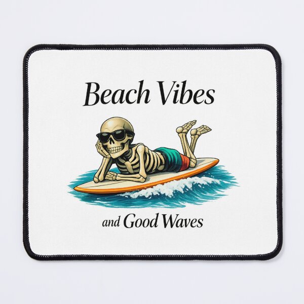 Item preview, Beach Vibes and Good Waves designed and sold by LuveraxArt.