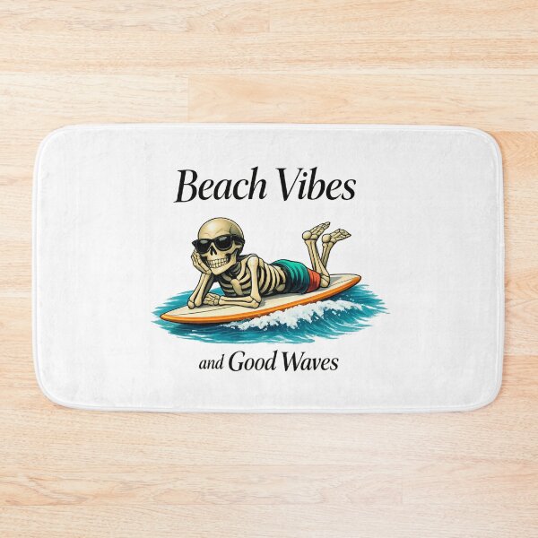 Item preview, Beach Vibes and Good Waves designed and sold by LuveraxArt.