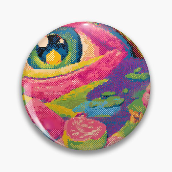 Item preview, Eye Retro Pixel Art 8Bit Illustration Aesthetic Landscapes  designed and sold by ART ATTACK ZONE.